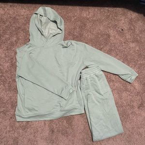 MINT GREEN SWEAT SUIT